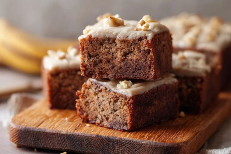 Bananenbrot-Brownies
