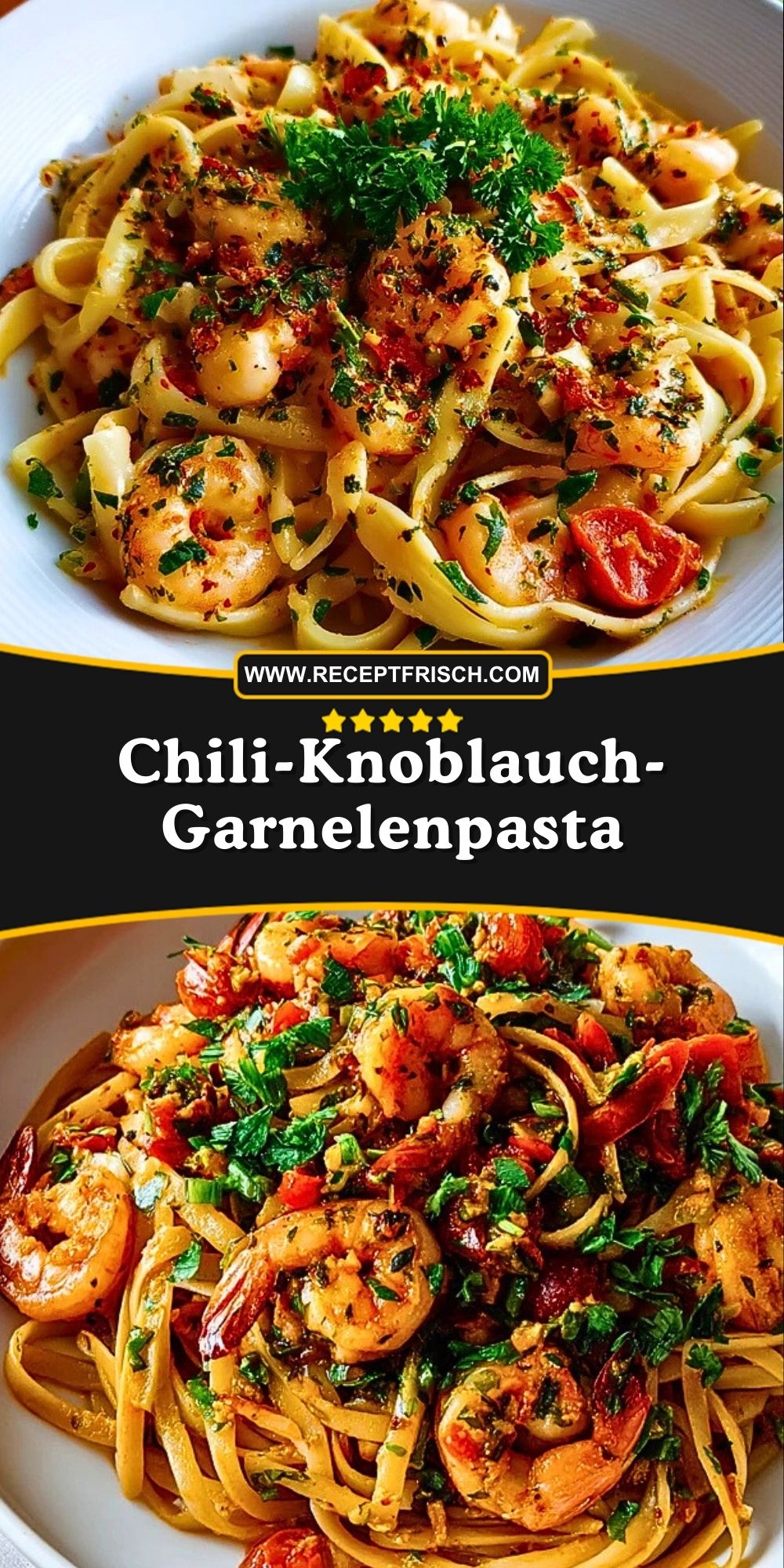 Chili-Knoblauch-Garnelenpasta