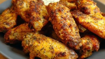 Knusprige Airfryer-Ranch-Wings