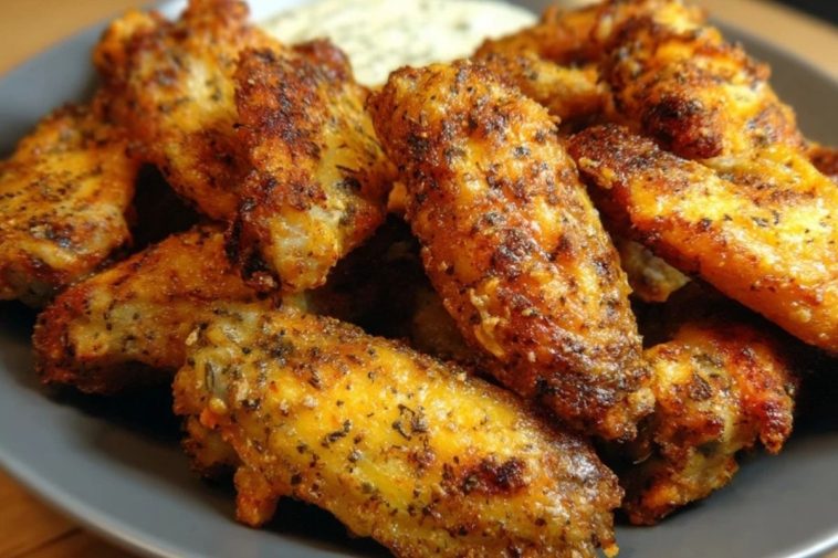 Knusprige Airfryer-Ranch-Wings