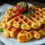 Maisbrot-Waffeln