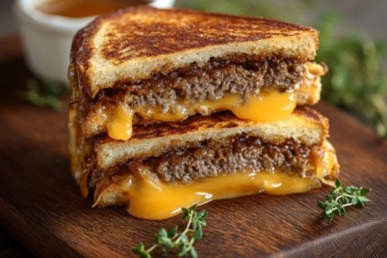 Patty Melts mit Geheimsoße