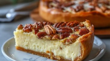 Pekannuss-Käsekuchen-Pie