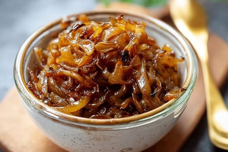 Perfekt karamellisierte Zwiebeln