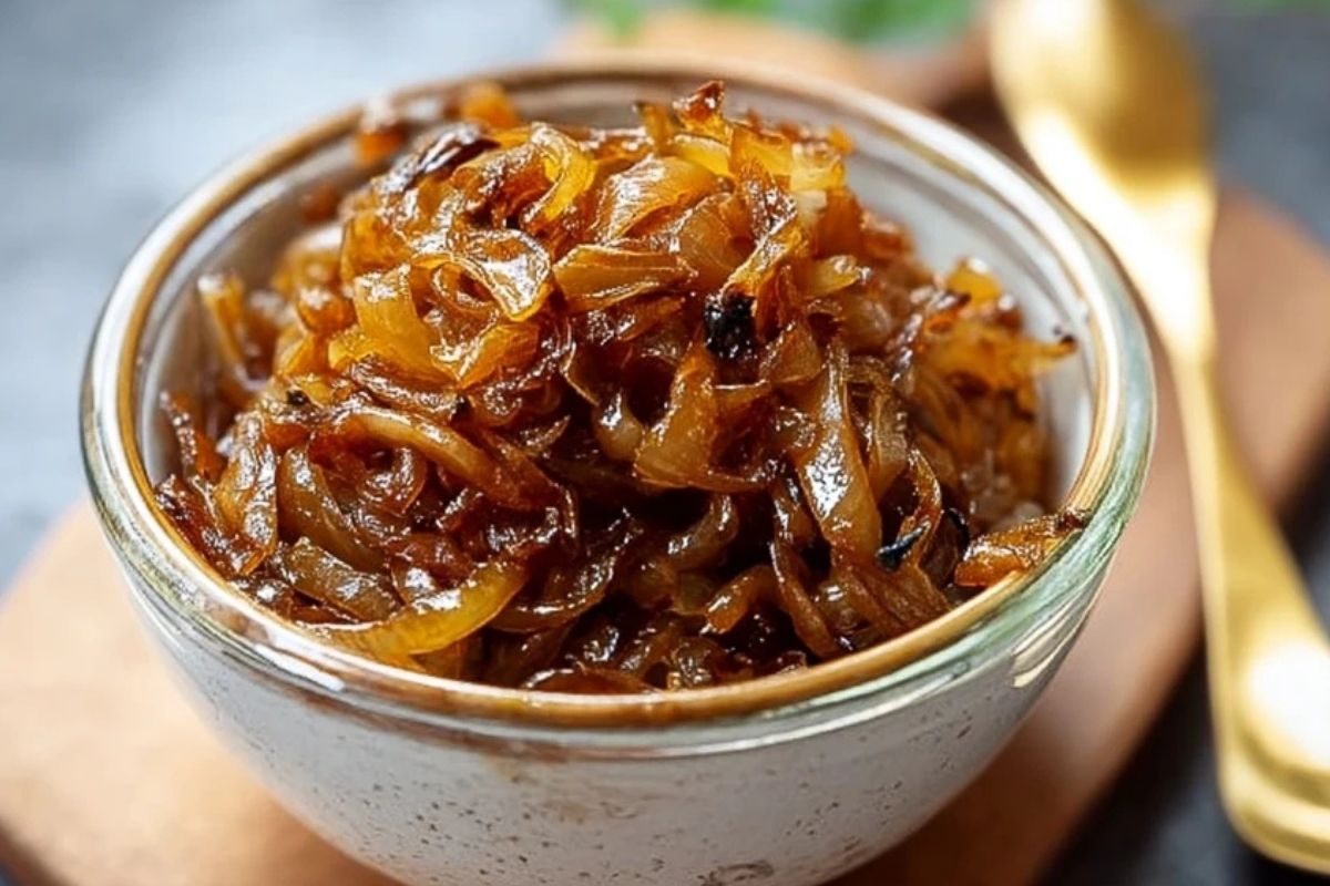 Perfekt karamellisierte Zwiebeln