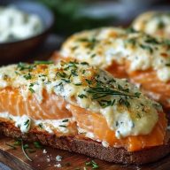 Boursin Überbackener Lachs