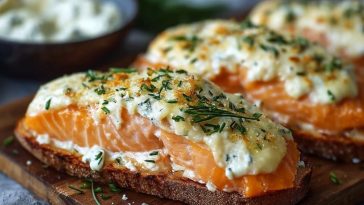 Boursin Überbackener Lachs