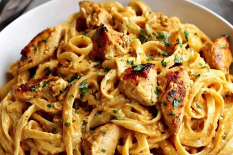 Cowboy Butter Hühnchen Linguine