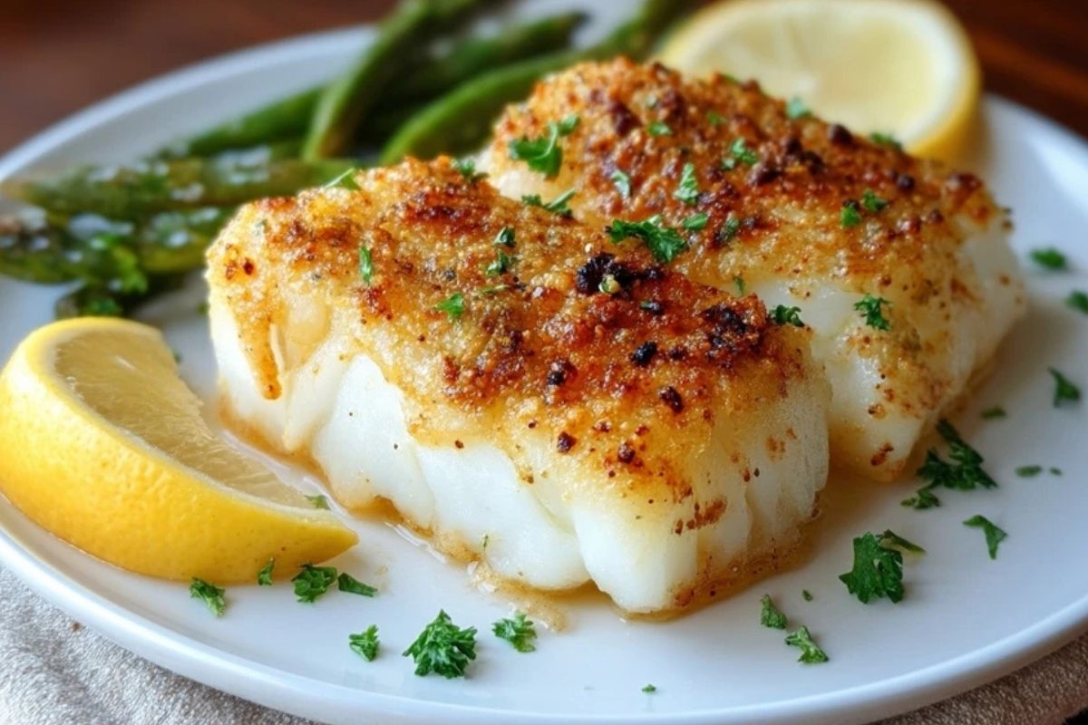 Einfacher Und Leckerer Kabeljau Aus Der Heißluftfritteuse