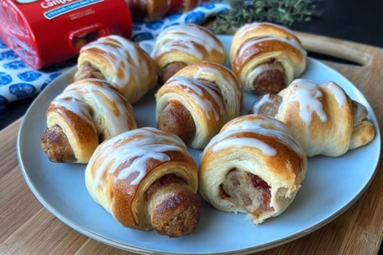 Frühstückswürstchen In Teigrolle