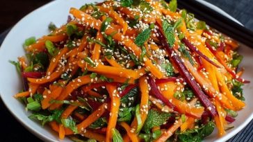 Karotten-Sesam-Salat