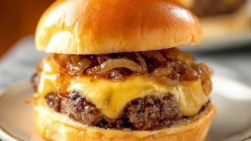 Oklahoma Gebratene Zwiebelburger