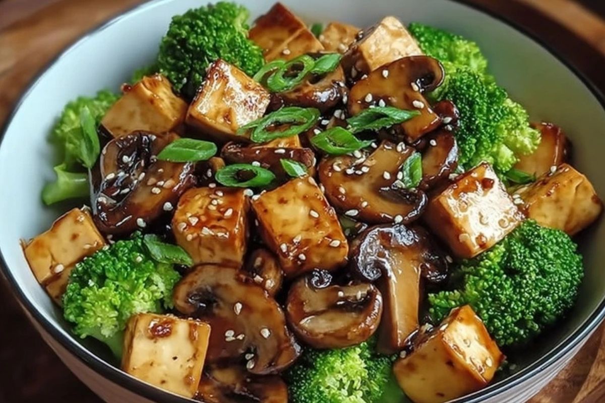 Pilz-Tofu-Pfanne