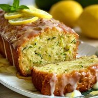 Saftiger Zitronen-Zucchini-Kuchen mit Süßem Guss