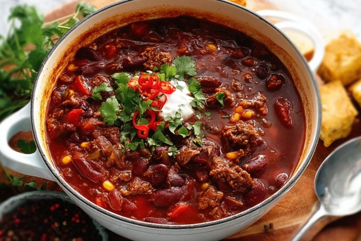 Ultimatives Rindfleisch-Chili