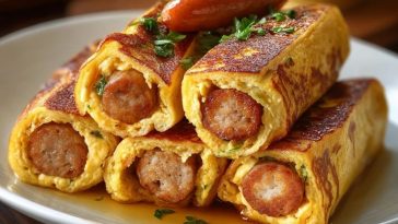 Wurst-Toast-Röllchen