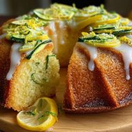 Zitronen-Zucchini-Gugelhupf