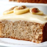 Bananenkuchen mit Frischkäse-Frosting