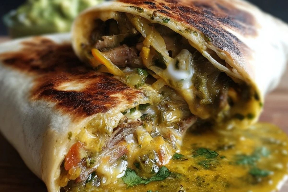 Chili Verde Burritos