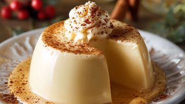 Cremige Eierlikör Panna Cotta