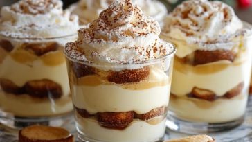 Eierlikör Tiramisu Becher