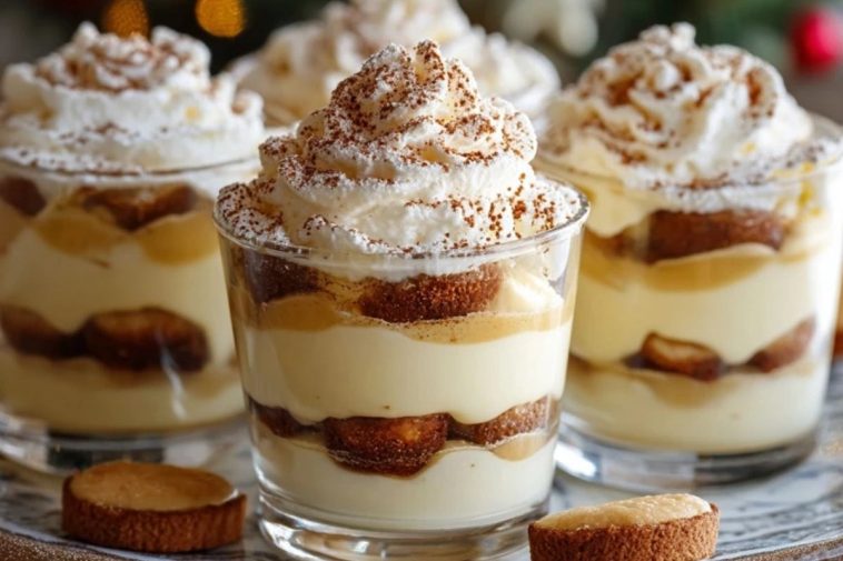 Eierlikör Tiramisu Becher