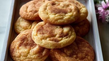 Einfache Snickerdoodle-Kekse aus Backmischung
