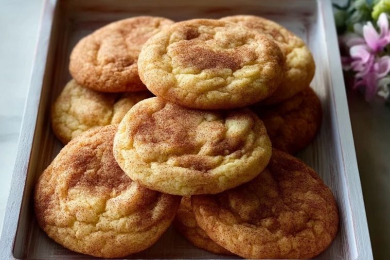 Einfache Snickerdoodle-Kekse aus Backmischung