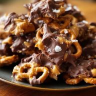 Erdnussbutterbrezel Cluster