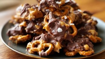 Erdnussbutterbrezel Cluster