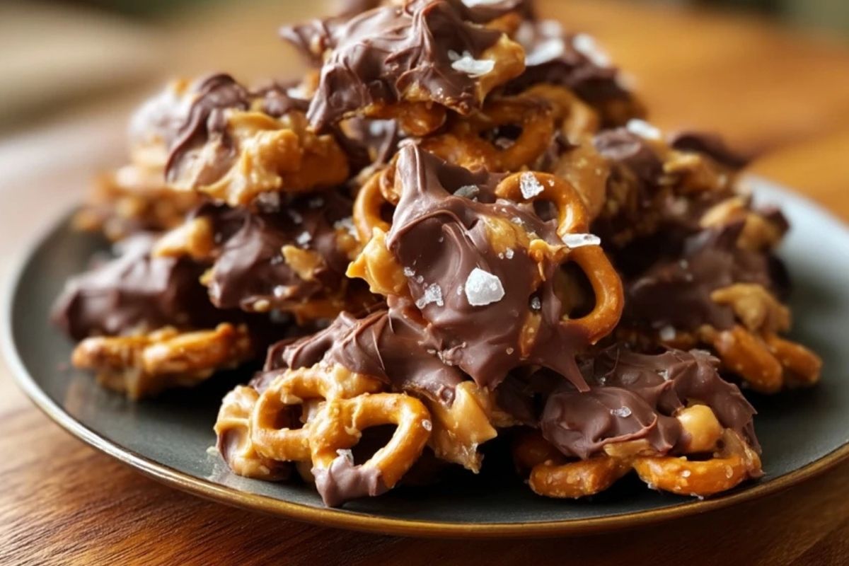 Erdnussbutterbrezel Cluster