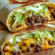 Hausgemachte Big Mac Wraps