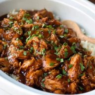 Honig-Knoblauch-Hühnchen aus dem Slow Cooker