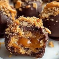 Karamell Crunch Trüffel