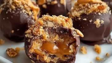 Karamell Crunch Trüffel