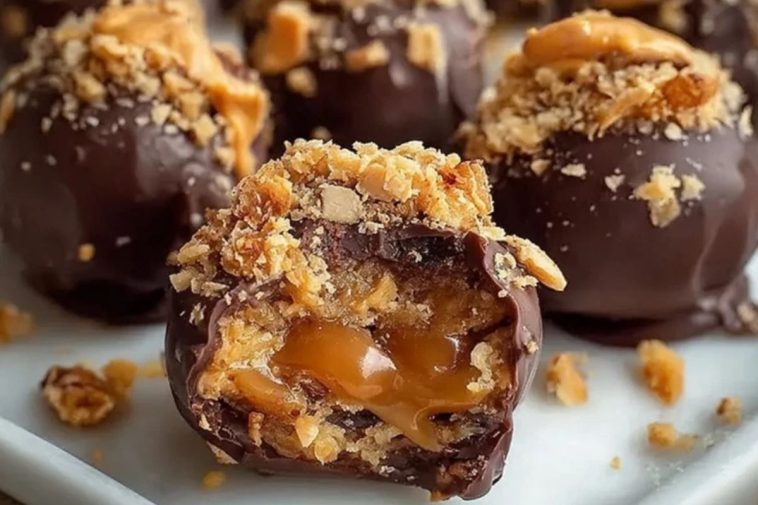 Karamell Crunch Trüffel