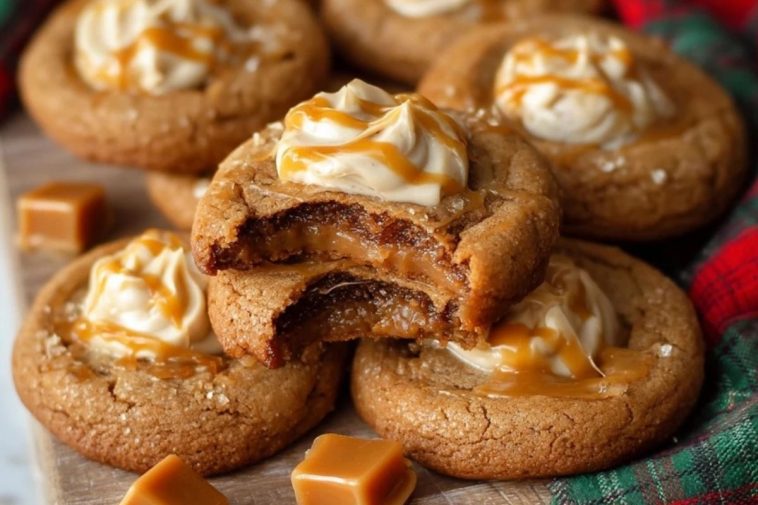 Karamelltoffee-Plätzchen