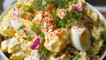 Klassischer Amerikanischer Kartoffelsalat