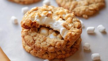 Krosse Marshmallow Kekse