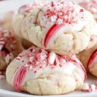 Pfefferminz-Kuss-Plätzchen