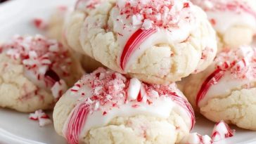 Pfefferminz-Kuss-Plätzchen