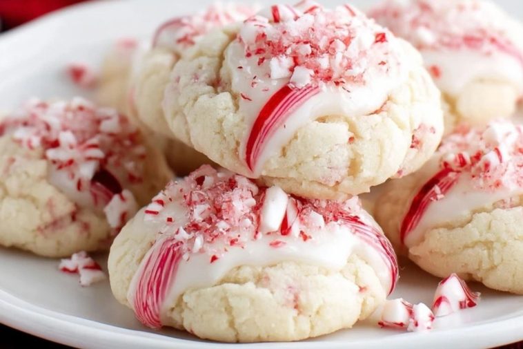 Pfefferminz-Kuss-Plätzchen