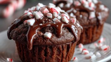 Pfefferminz-Schokoladen-Muffins