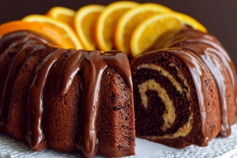 Schokoladen-Orange Gugelhupf