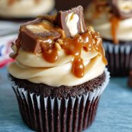 Snickers Cupcakes