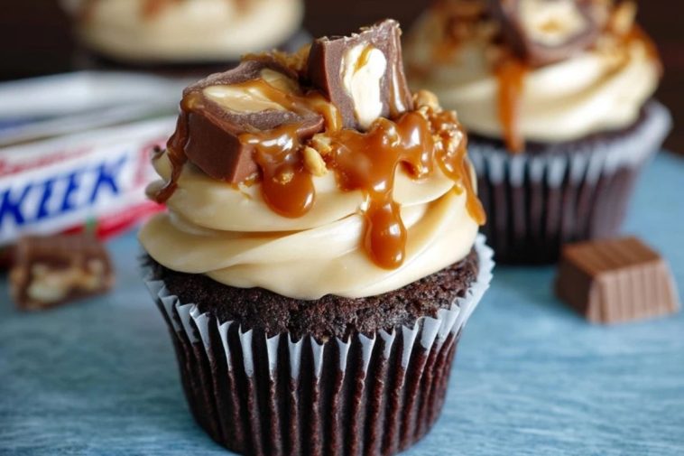 Snickers Cupcakes
