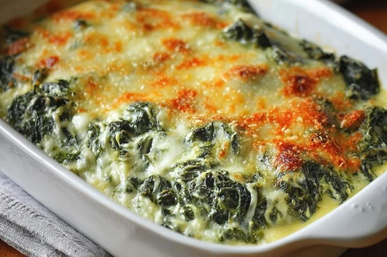 Spinatauflauf