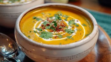 Süßkartoffel-Kokosnuss-Suppe