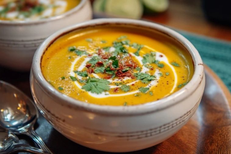 Süßkartoffel-Kokosnuss-Suppe