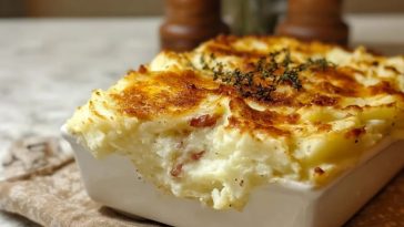 Wunderschöne Kartoffelauflauf